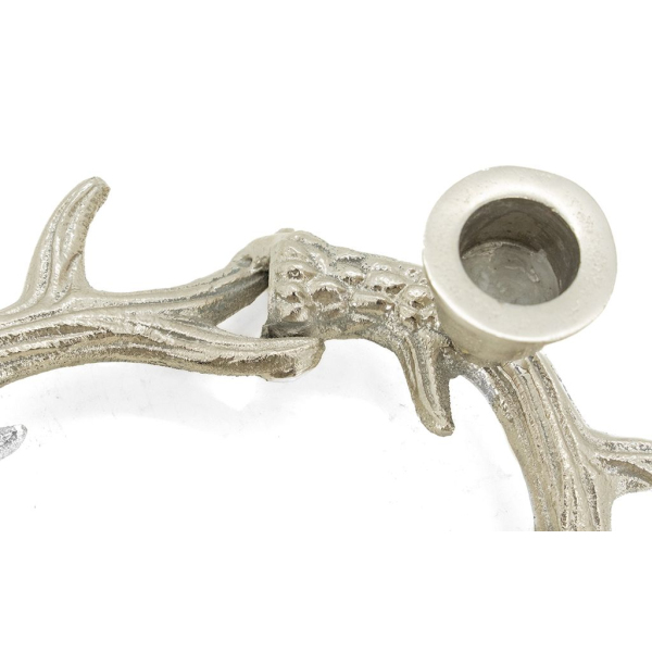 Bougeoirs bois de cerf en aluminium - 14,90