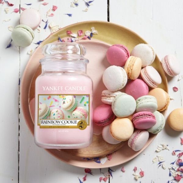 Bougie jarre en verre senteur fantaisies sucrées - YANKEE CANDLE