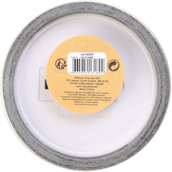 Bougie led base effet ciment 15 cm - 6