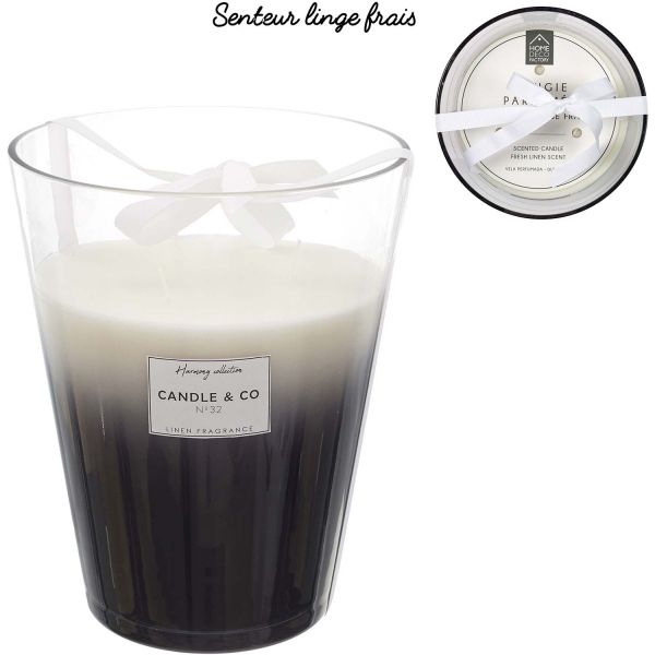 Bougie parfumée Harmony 23 cm (Lot de 2) - 5