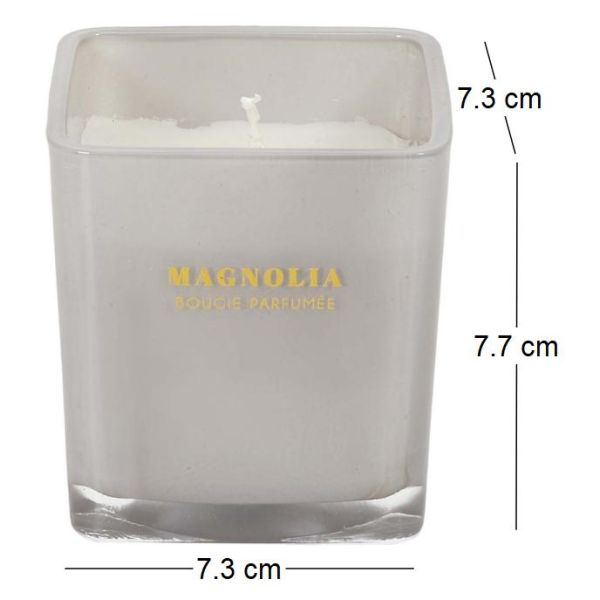 Bougie parfumée carrée Nude 7 cm - 2,54