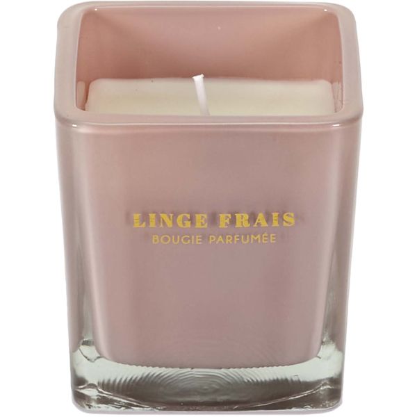 Bougie parfumée carrée Nude 7 cm (Lot de 3) - CMP-4860