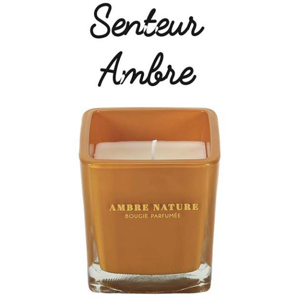 Bougie parfumée carrée Nude 7 cm - CMP-4836
