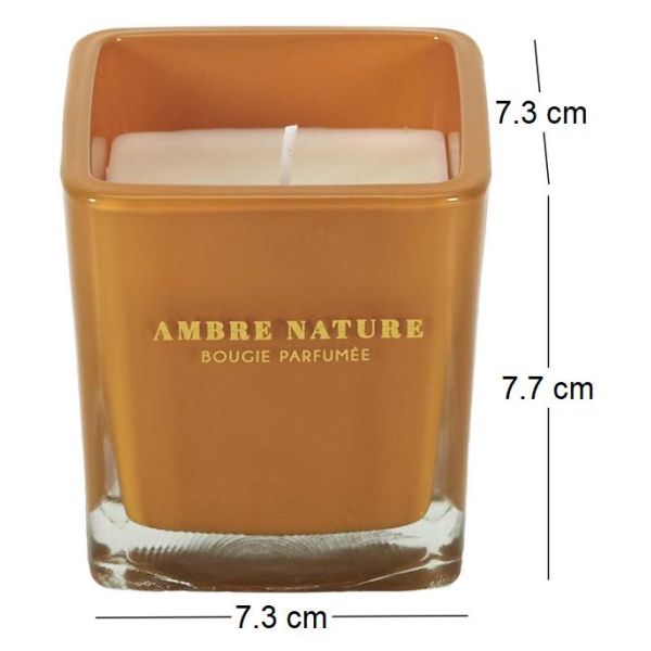 Bougie parfumée carrée Nude 7 cm - 2,54
