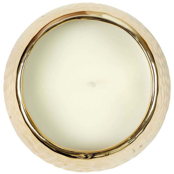 Bougie parfumée céramique effet martelé 9 cm - CMP-4122