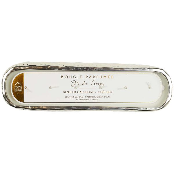 Bougie parfumée en céramique or du temps - CMP-4124