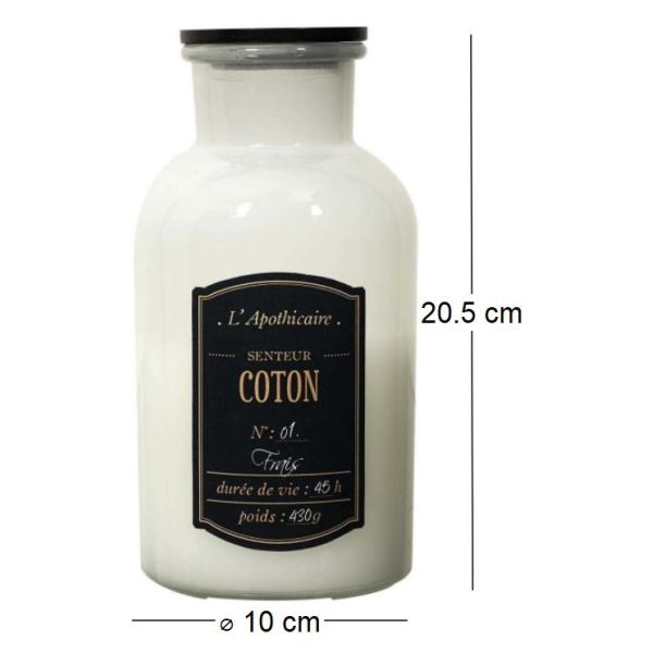 Bougie parfumée fiole Alchimiste 20 cm - 10,82