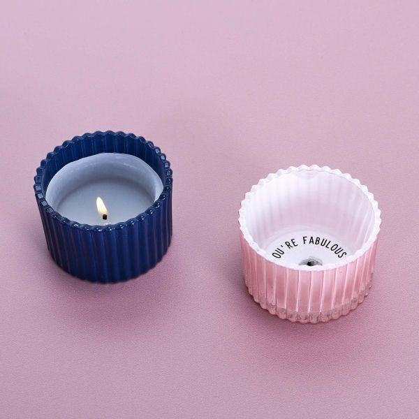 Bougie parfumée message caché 6 cm - 6