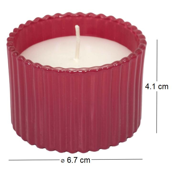 Bougie parfumée message caché 6 cm - 8