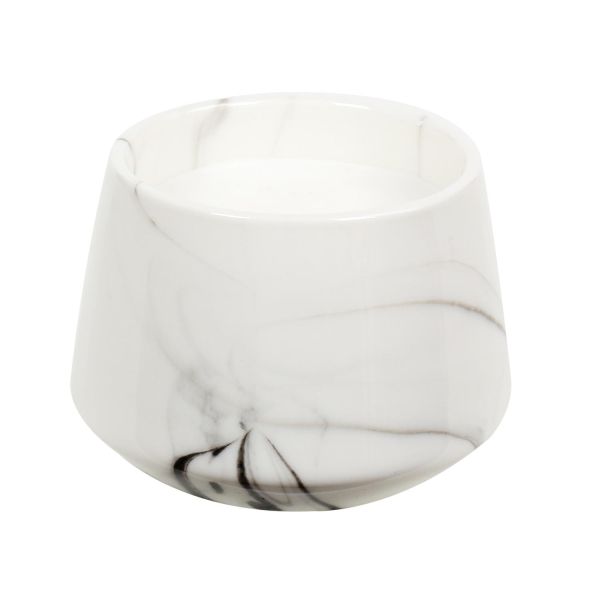 Bougie parfumée en pot Marble 6.5 cm (Lot de 2) - 6