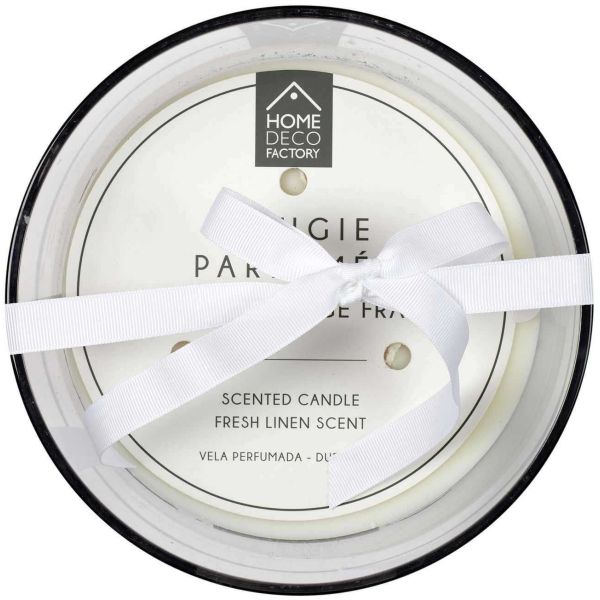 Bougie parfumée dans vase Harmony 18 x 23 cm - THE HOME DECO FACTORY