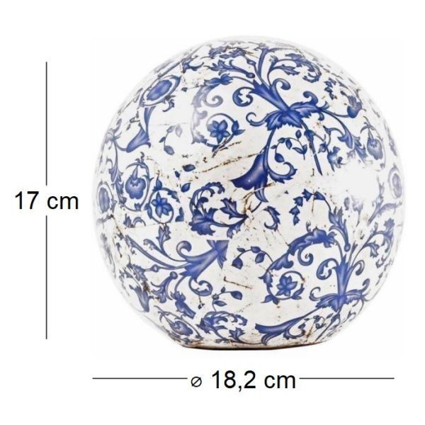 Boule en céramique patiné - ESS-1001