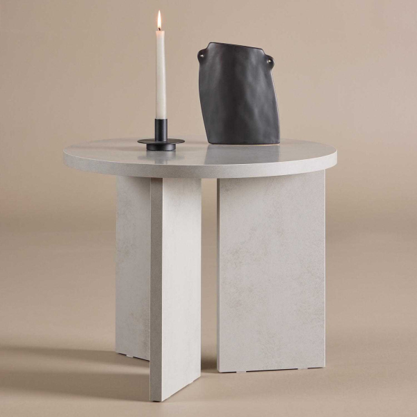 Bout de canapé en MDF Söderhamn 55 x 45 cm - VENTURE HOME