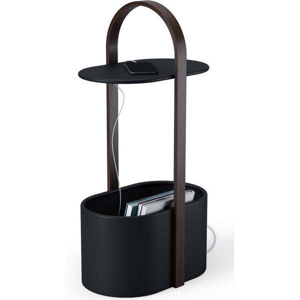 Bout de canapé design range magazine et tablette Hub - 7