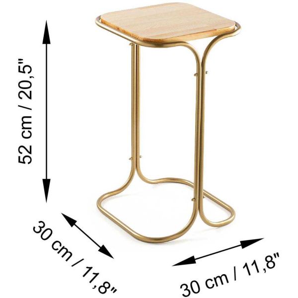 Bout de canapé en métal Seat - ASI-0644