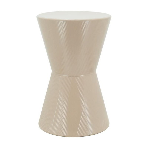 Bout de canapé en métal laqué