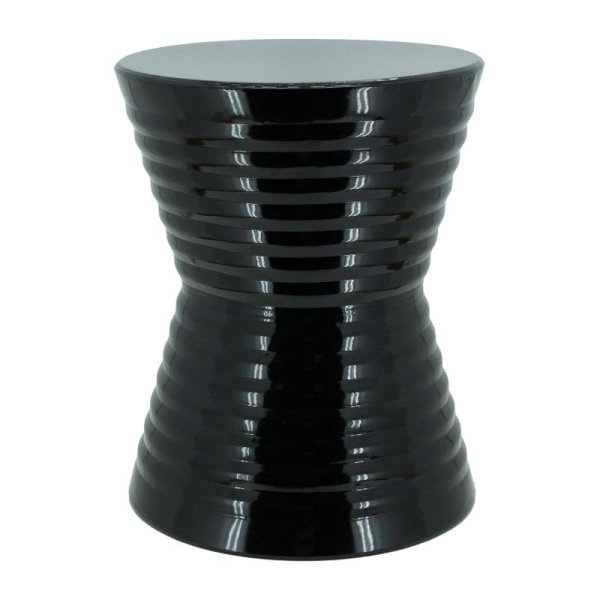 Bout de canapé en métal laqué