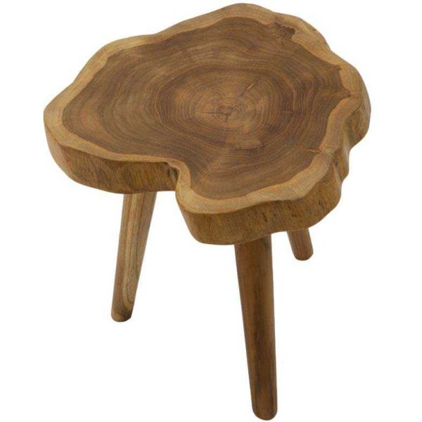 Bout de canapé en teck Budut 38 x 45 cm - 5