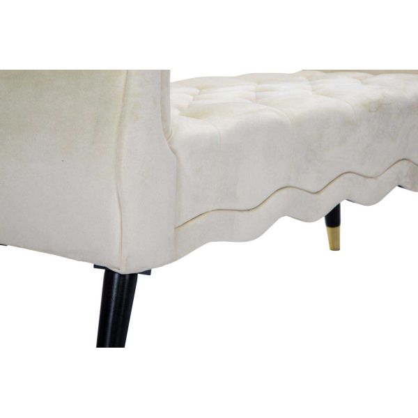 Bout de lit en tissu Paris 120 x 40 x 60 cm - 7