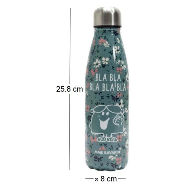 Bouteille isotherme Monsieur Madame 50 cl - CMP-4780