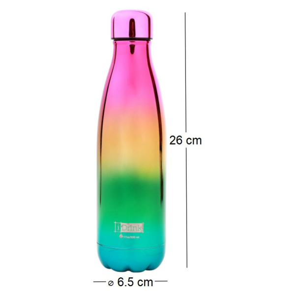Bouteille isotherme décorée 500 ml - 5