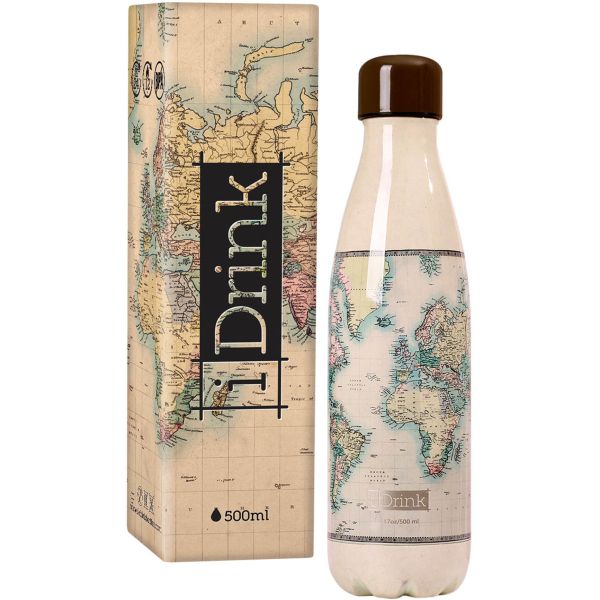 Bouteille isotherme décorée 500 ml