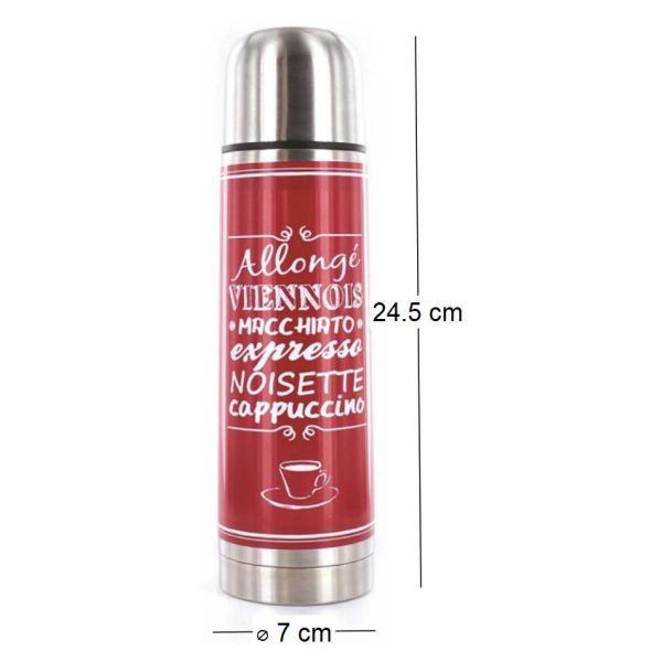 Bouteille de transport en inox 450 ml - CMP-0514