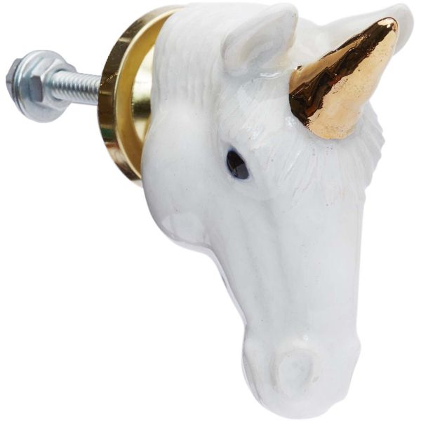 Bouton de porte animal en porcelaine