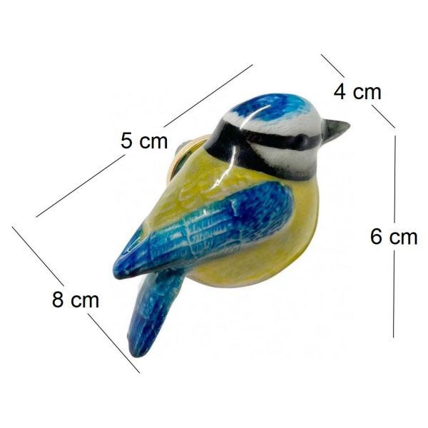 Bouton de porte animal en porcelaine - 20,28