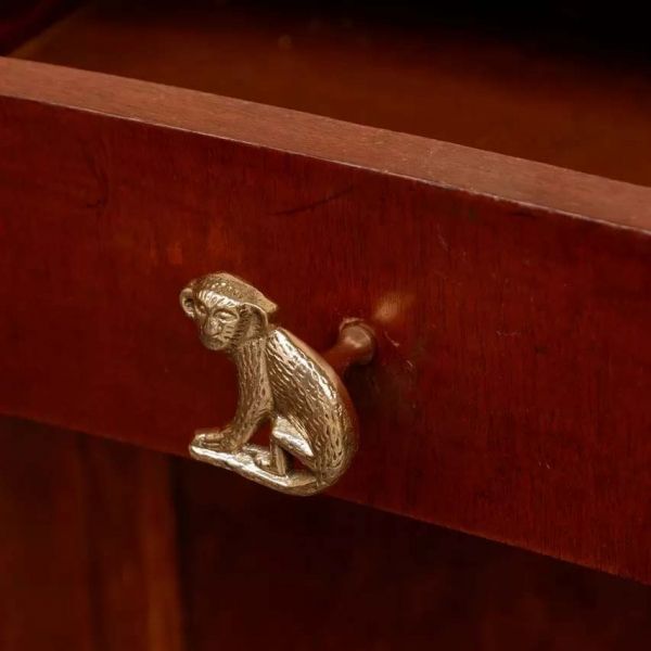 Bouton de porte en laiton recyclé Singe - Doing goods