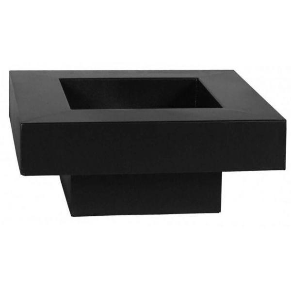 Brasero en acier peint plateau design - 169