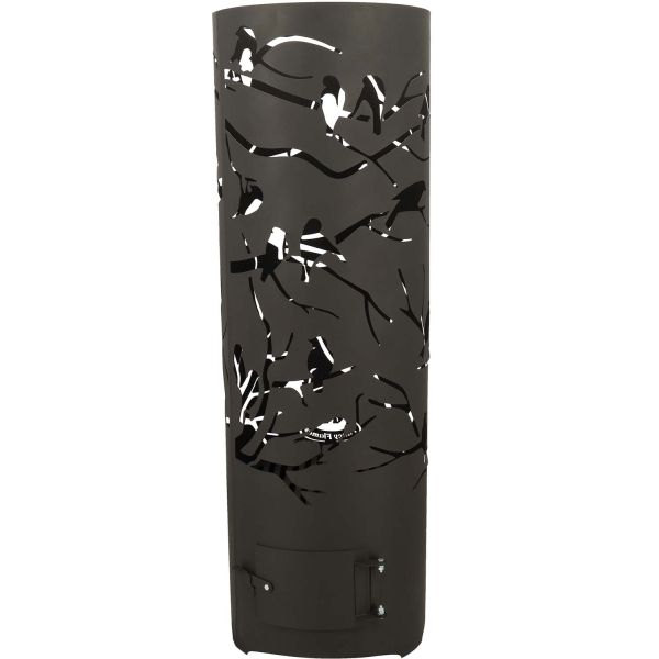 Brasero cylindre découpe laser 39 x 117 cm - 269