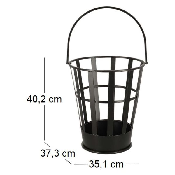 Brasero en fer Seau avec anse - ESS-1525