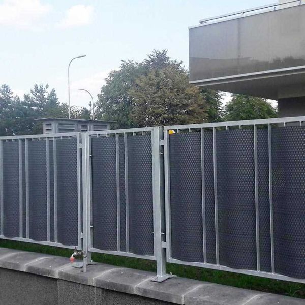 Brise-vue en résine tressée pour balcon et clôture coloris anthracite - Rattan Art