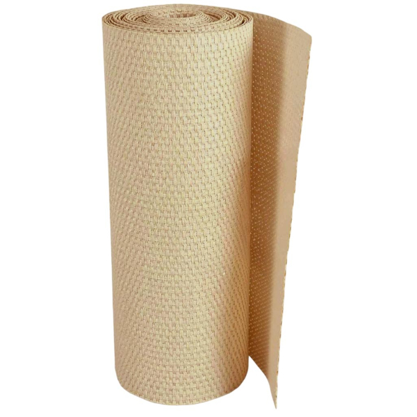 Brise-vue en résine tressée pour balcon et clôture coloris beige