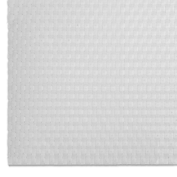 Brise-vue en résine tressée pour balcon et clôture coloris blanc - FPH-0132