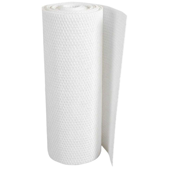 Brise-vue en résine tressée pour balcon et clôture coloris blanc