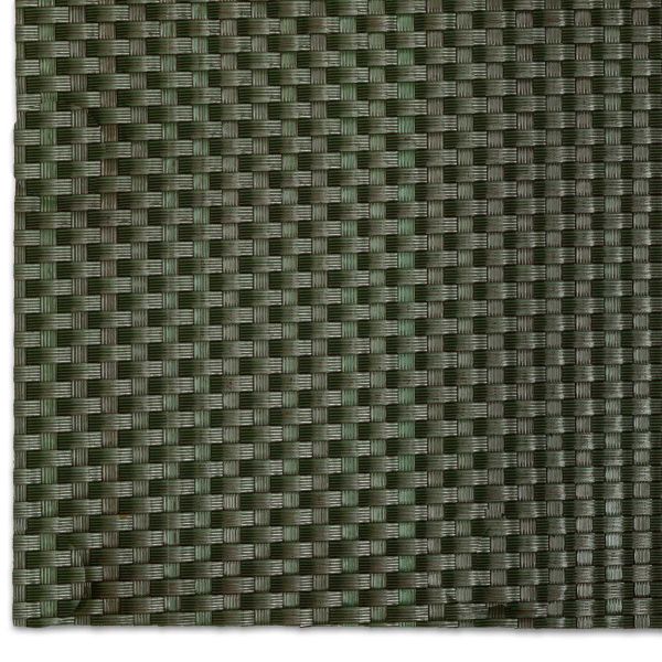 Brise-vue en résine tressée pour balcon et clôture coloris vert - FPH-0142