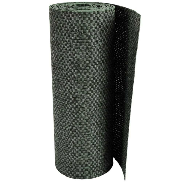 Brise-vue en résine tressée pour balcon et clôture coloris vert