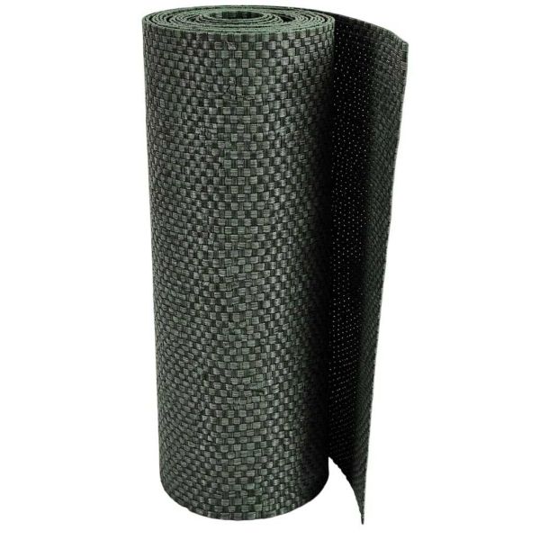 Brise-vue en résine tressée pour balcon et clôture coloris vert