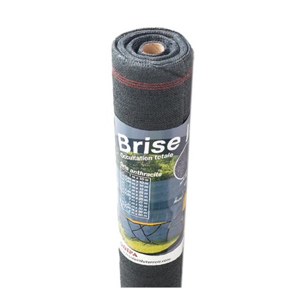 Brise vue occultant en PVC gris anthracite - SOP-0135