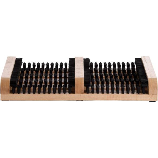 Brosse en bois de hêtre pour bottes