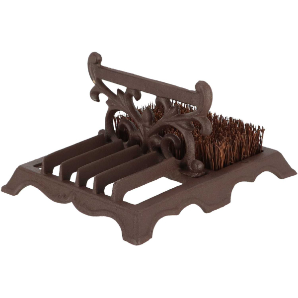 Brosse à chaussures avec grattoir en fonte - ESS-2028
