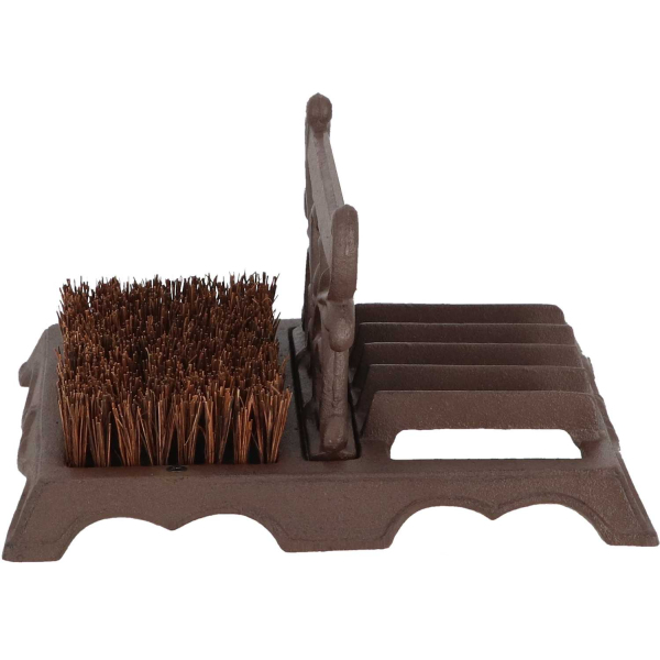 Brosse à chaussures avec grattoir en fonte - 29,90