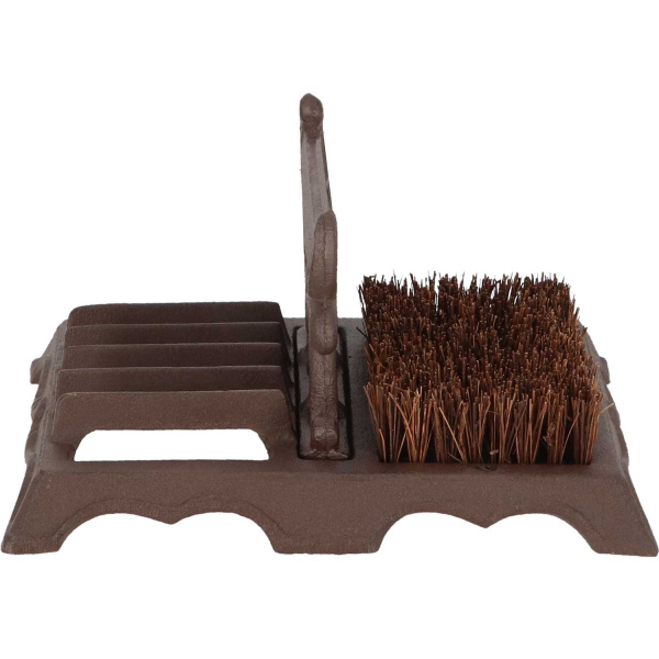 Brosse à chaussures avec grattoir en fonte - 5