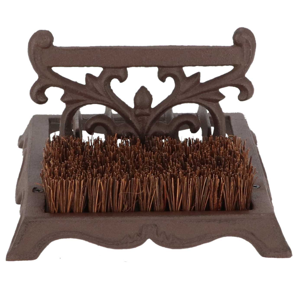 Brosse à chaussures avec grattoir en fonte - 7