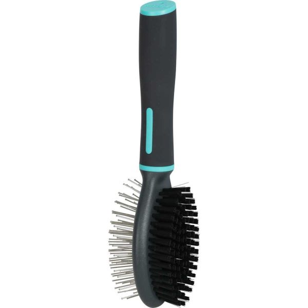 Brosse double pour chien Anah