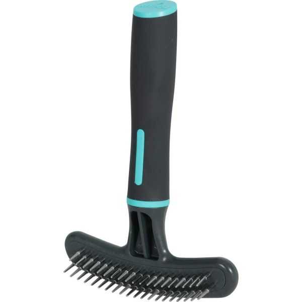 Brosse double rang pour chien Anah