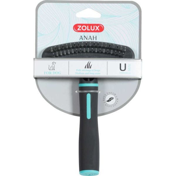 Brosse double rang pour chien Anah - ZOLUX