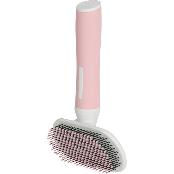 Brosse douce spéciale poils longs pour chats Anah